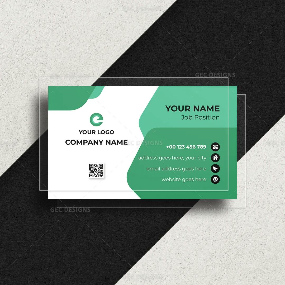 Sleek and Modern Business Card Template for Professionals