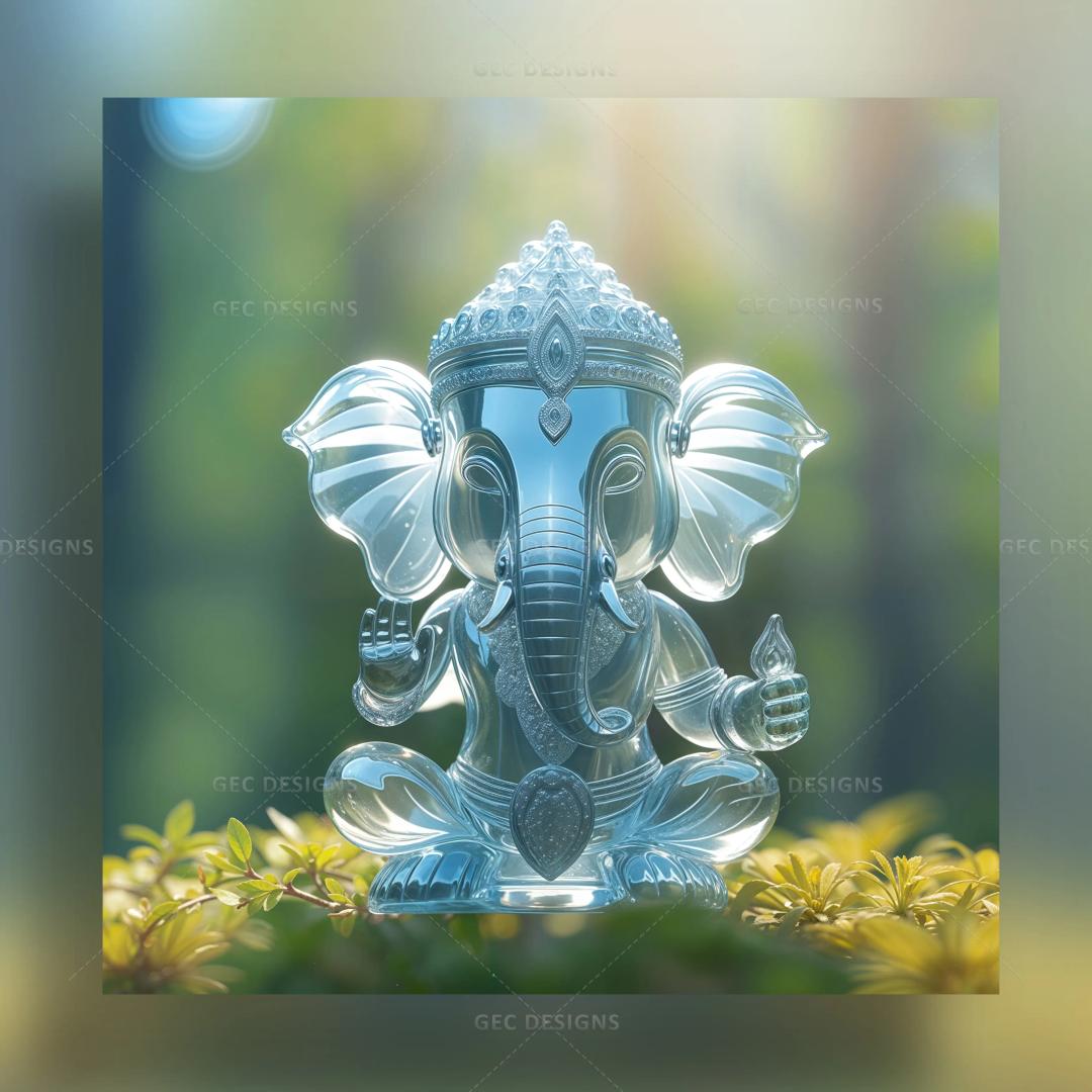 Creative lord Ganesh images, Happy Ganesh Chaturthi poster images