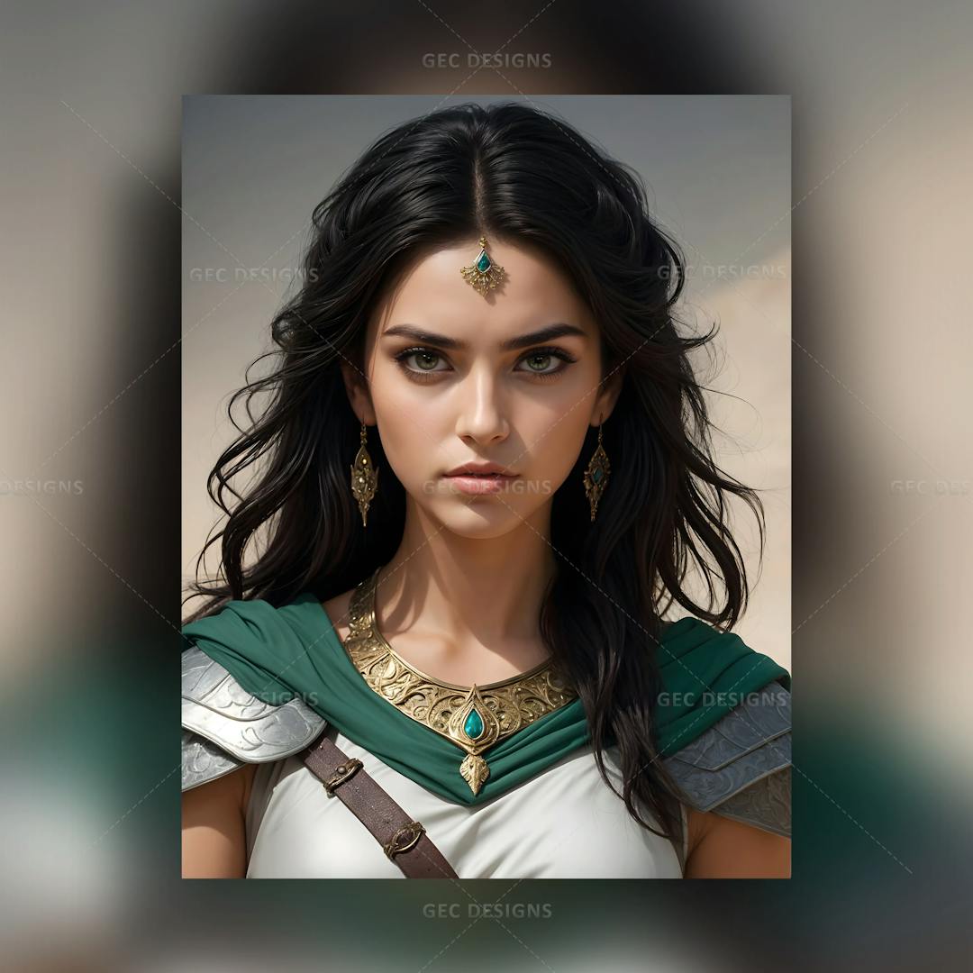 Princess of Persia, inspired by a game, beautiful Middle Eastern princess, ancient warrior woman wallpaper