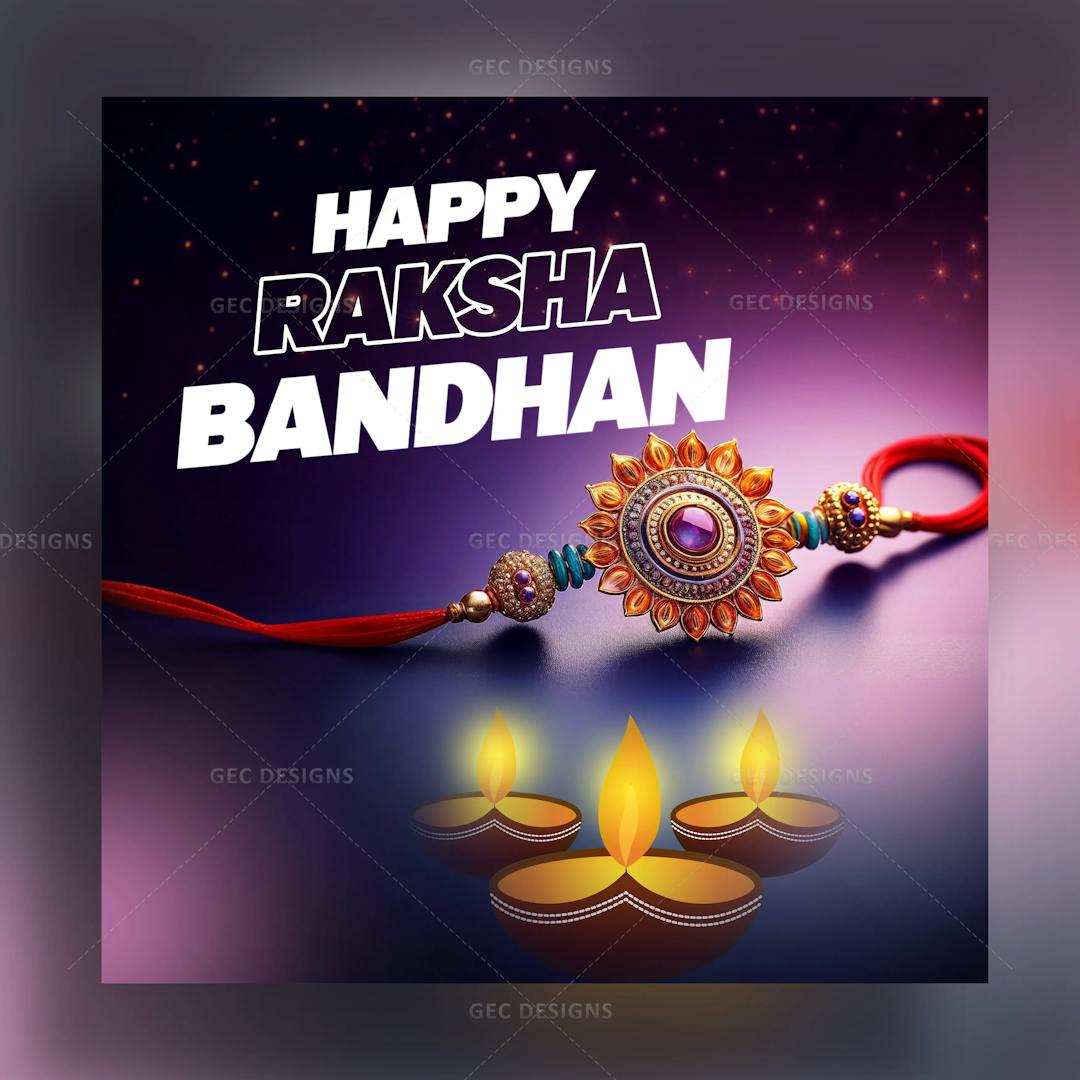 Happy Raksha Bandhan wallpaper, animated cute brother and sister