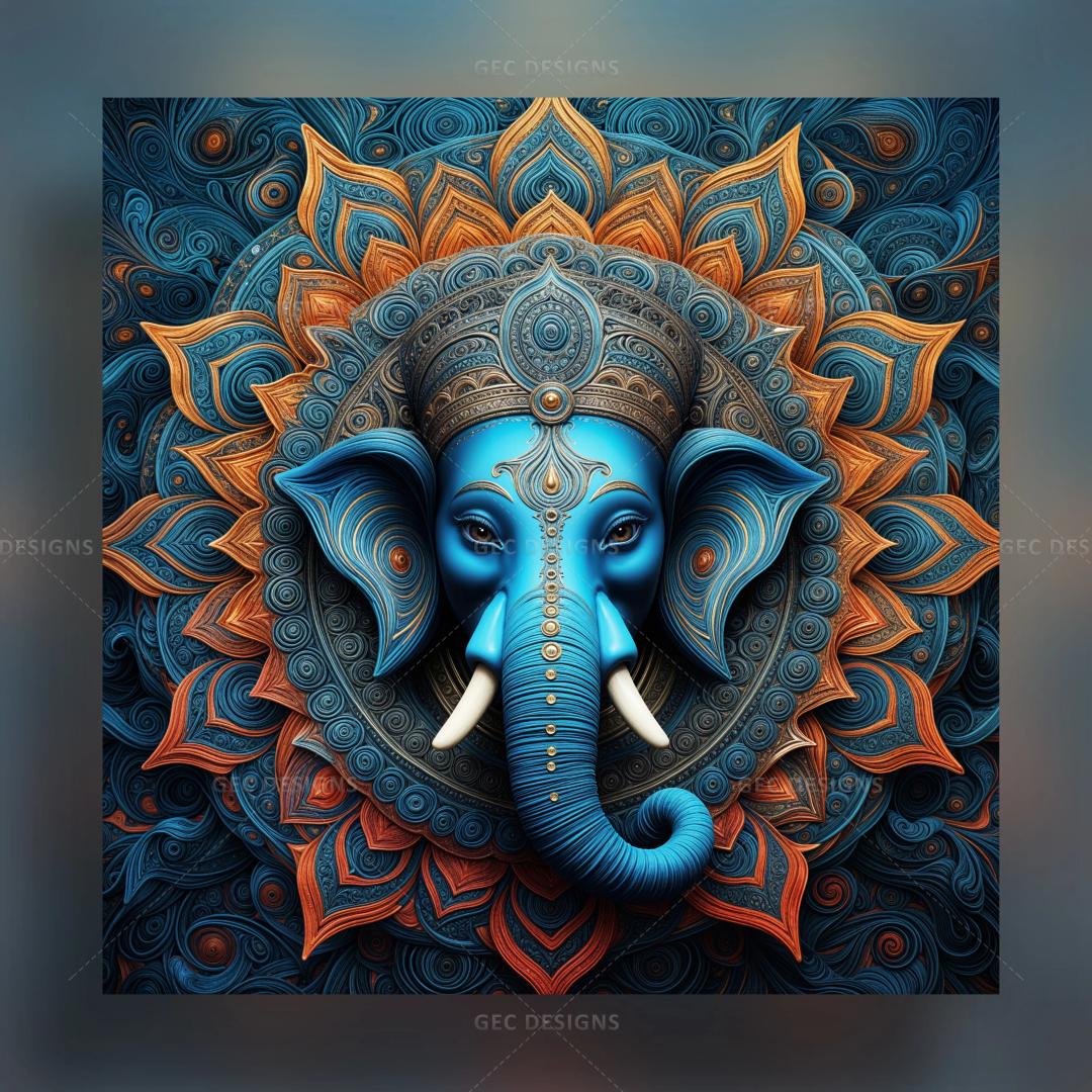 Unique Lord Ganesh HD wallpaper, creative lord Ganpati image, Happy Ganesh Chaturthi wishes image