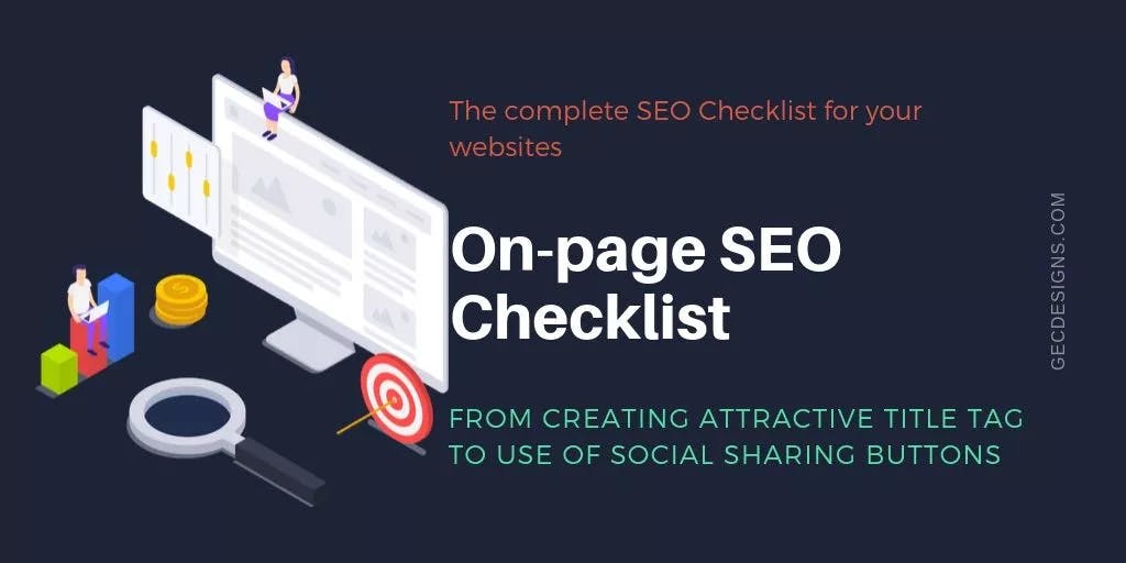 On-page SEO checklist cover image
