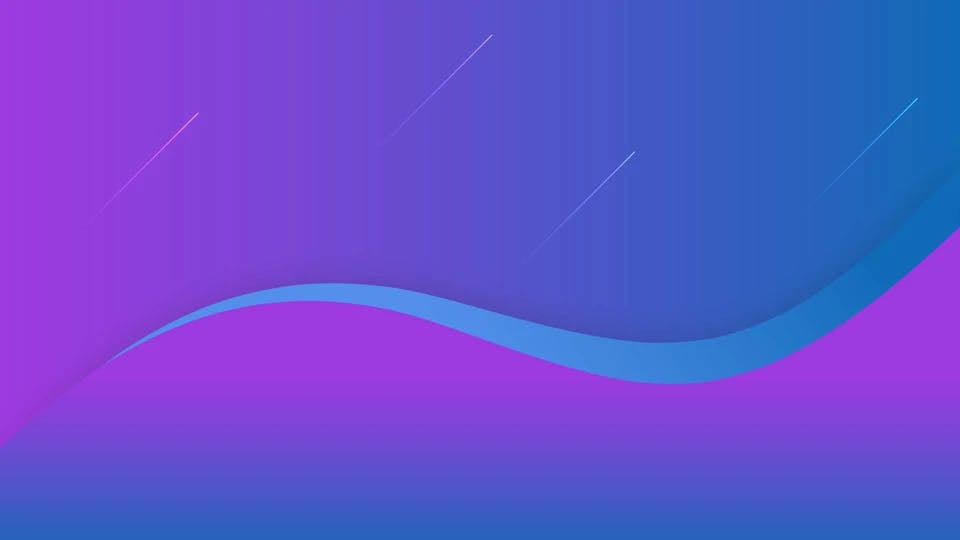 Abstract blue wavy background template