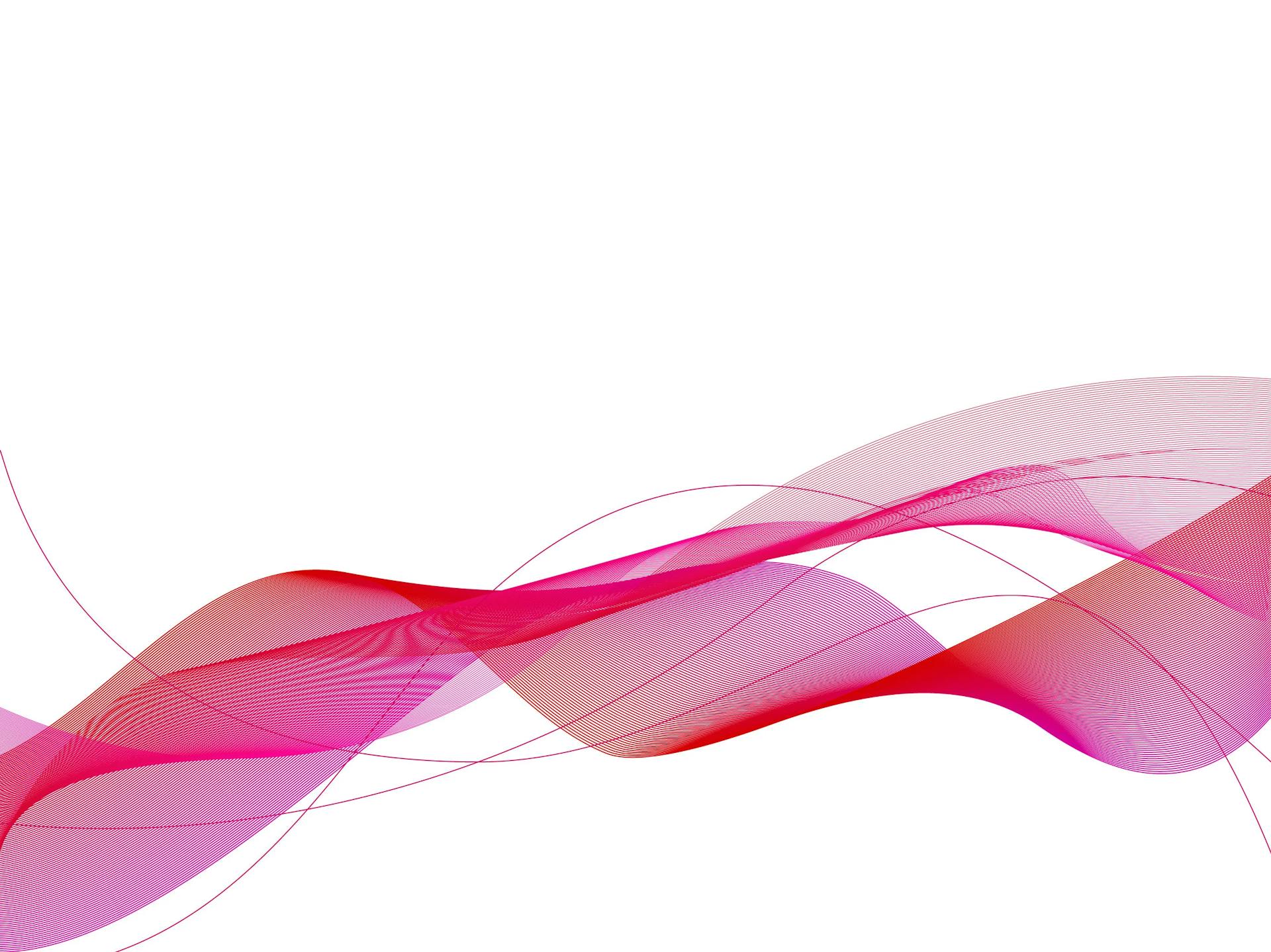 Blushing Wavy Pink Blend Lines Background Template