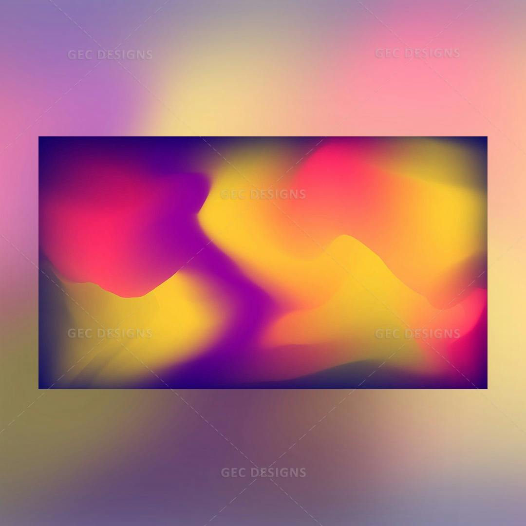 Colorful abstract smooth gradient background template