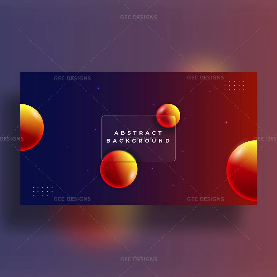 Cosmic Gradient Abstract background template