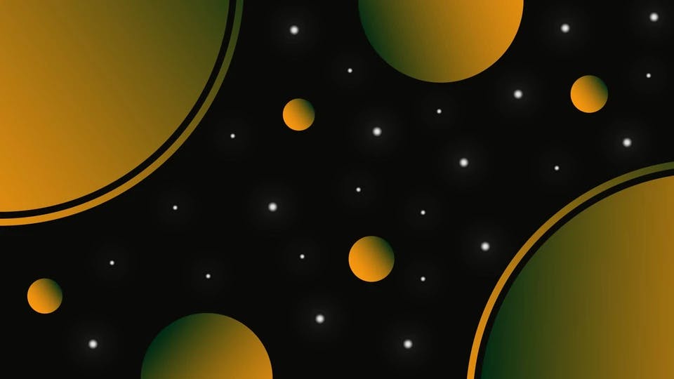 Dark galaxy geometric background template