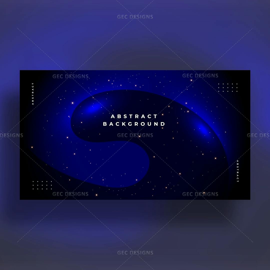 Deep Ocean concept dark blue background design