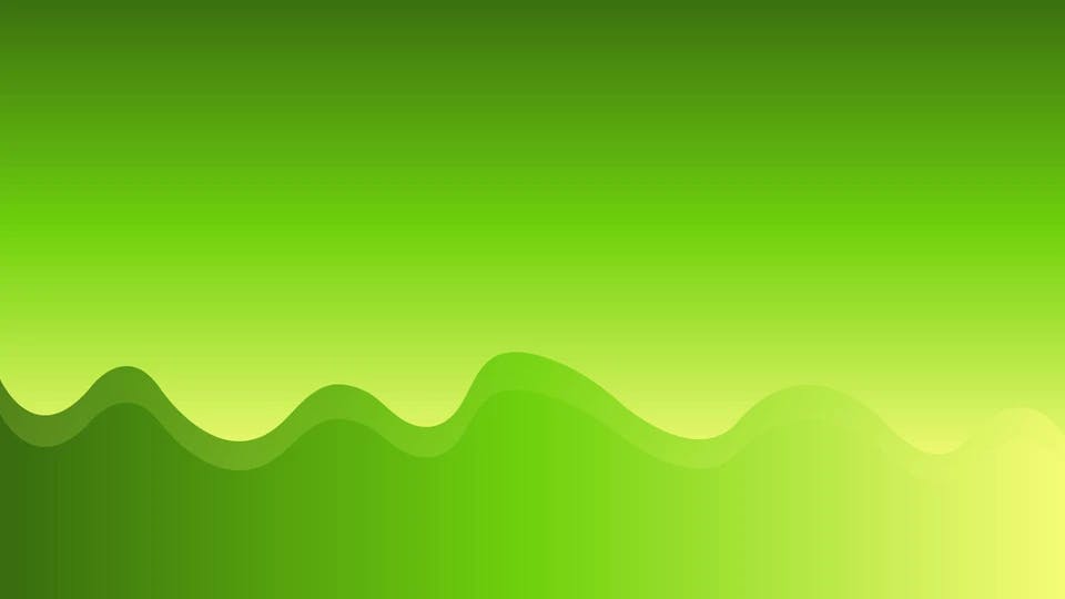 Green liquid abstract background template