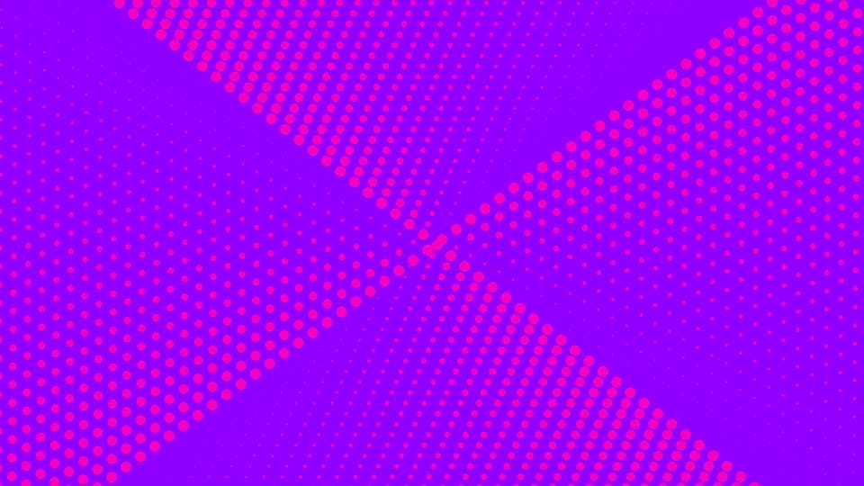 Halftone pyramid purple pink background template