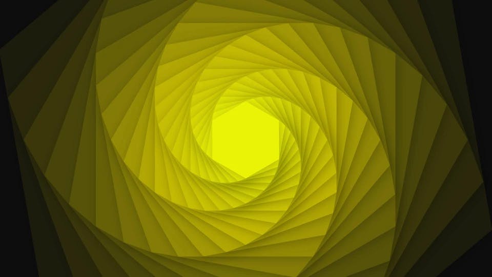 Illusion hexagon background template