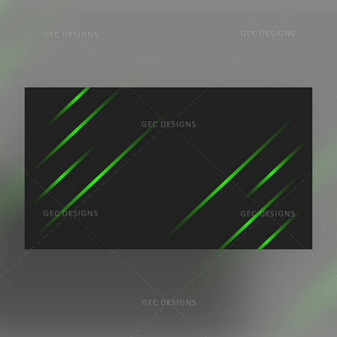 Metallic green abstract background template