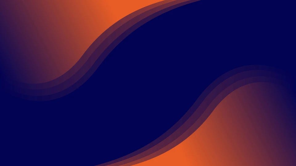 Modern Blue orange illusion background template