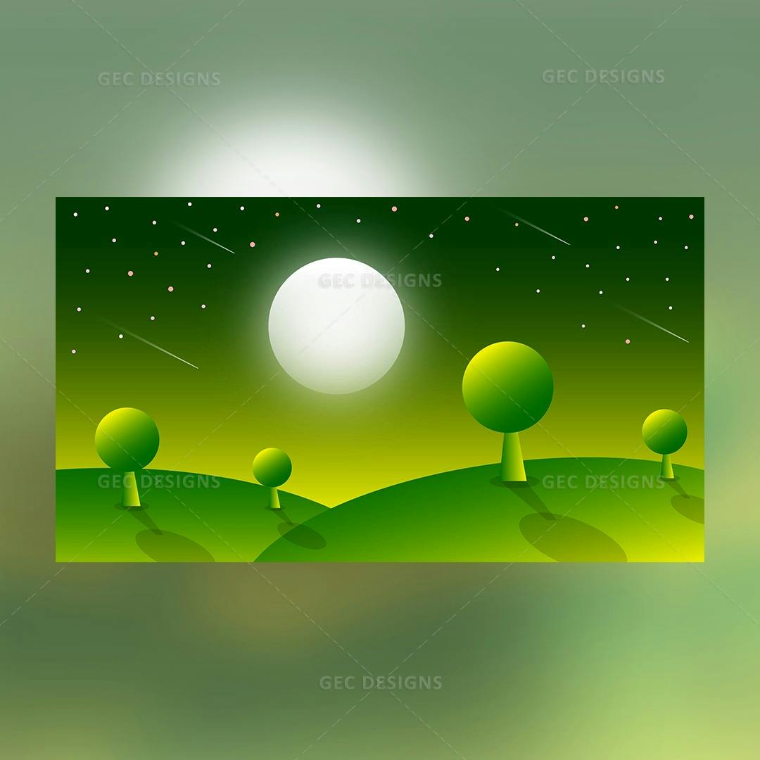 Natural abstract background template