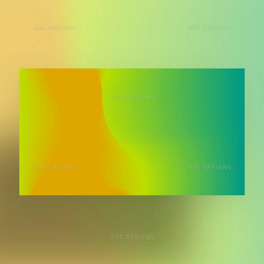 Orange green remix abstract background template