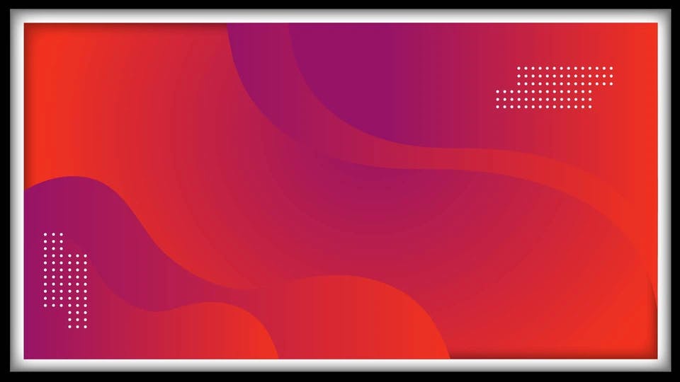 Red-purple gradient abstract wavy background template