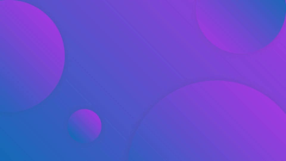 Round geometric blue purple background Template