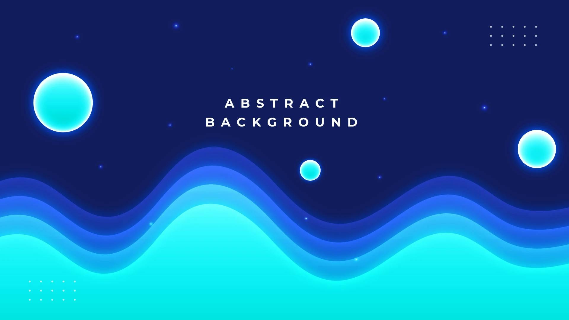 Soothing Abstraction Gradient Wave Background Template