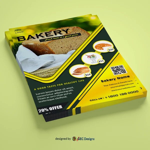 Bakes and Cakes Flyer Template
