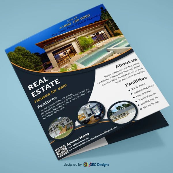 Commercial Real estate Flyer Template