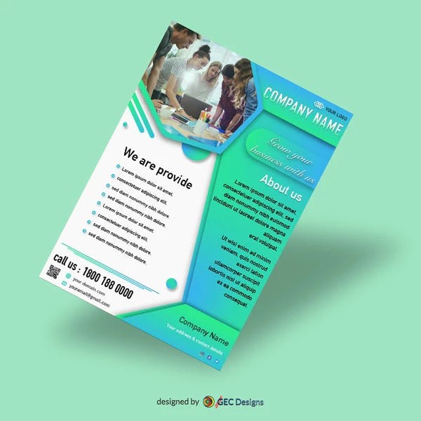 Multipurpose promotional business flyer templates