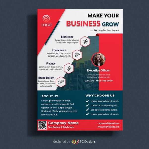 Promotional Business Flyer Template