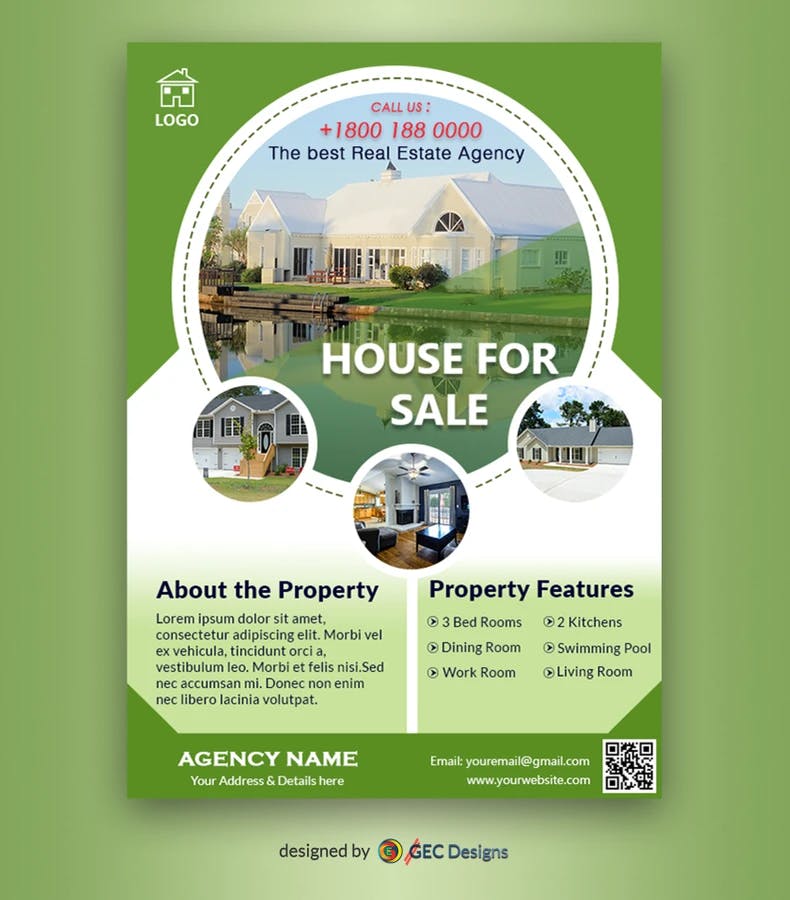 Best Property Real Estate Flyer Template