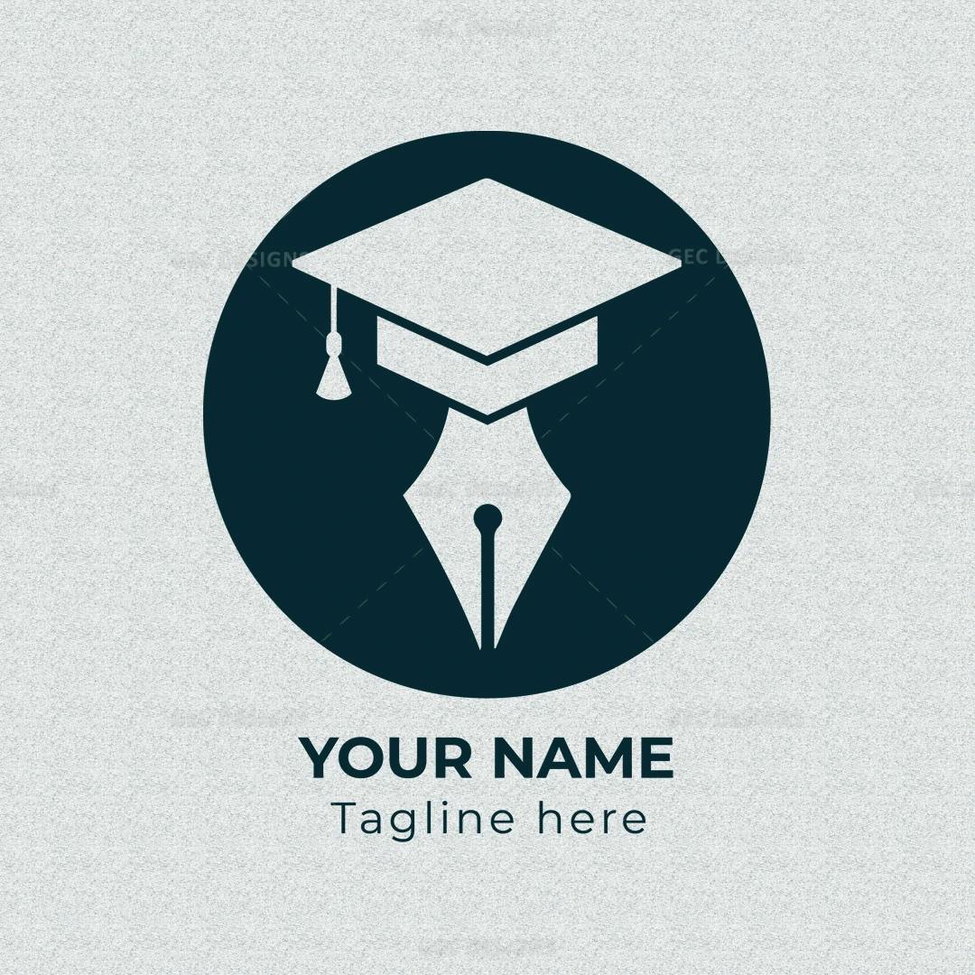 Professional and Creative Educational Institute Vector Logo Template