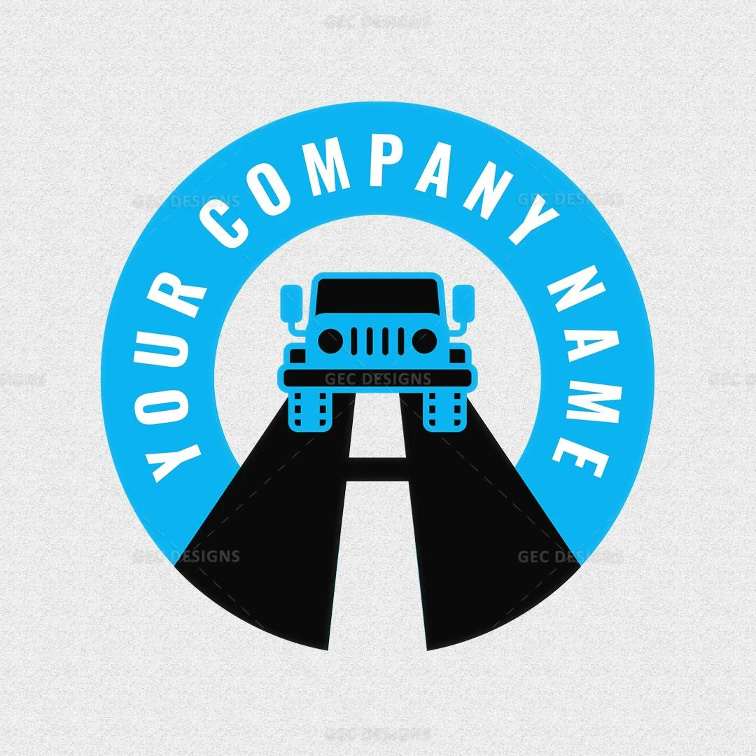 Truck Mover Truck Services Logo Design