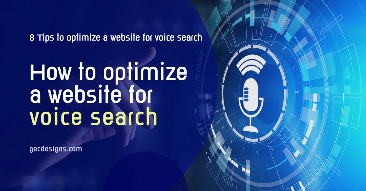 How to optimize a website for voice search?