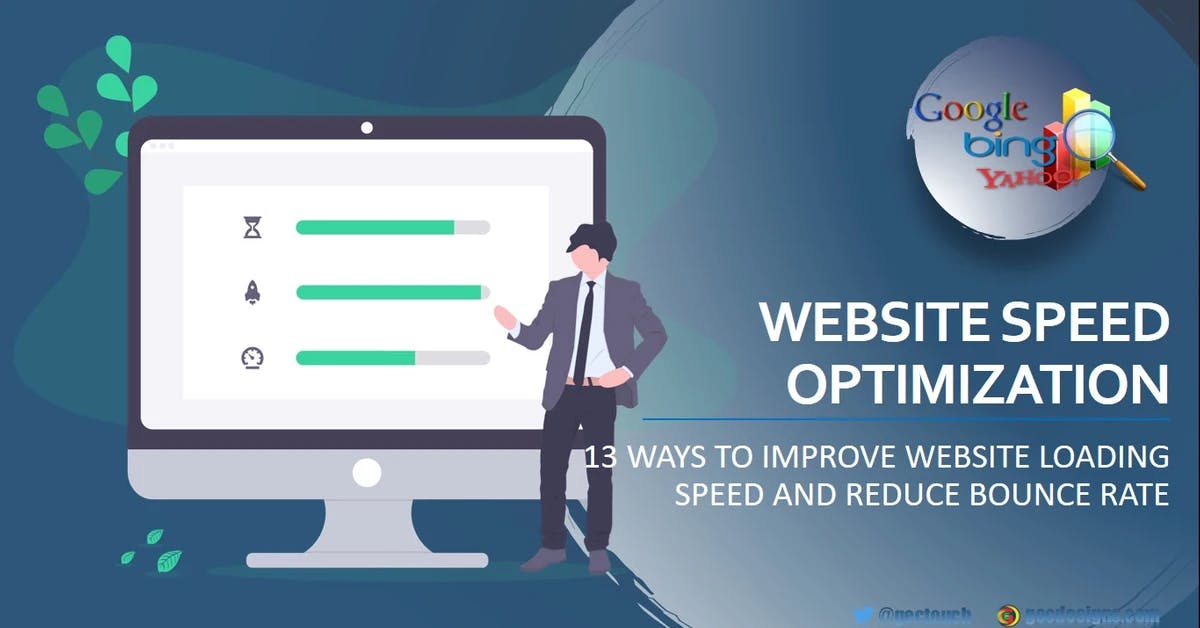 13 Ways to improve website loading speed and Reduce bounce rate