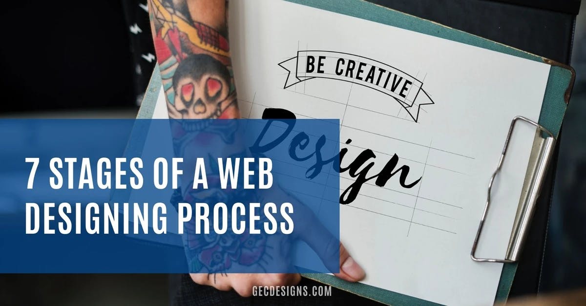 7 Stages of a web designing process - Learn the basics