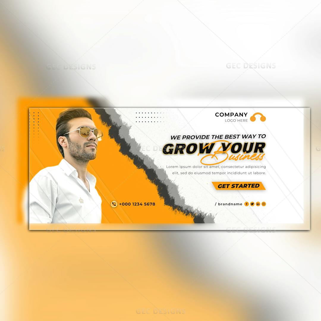 Professional Facebook Business Page Cover Image