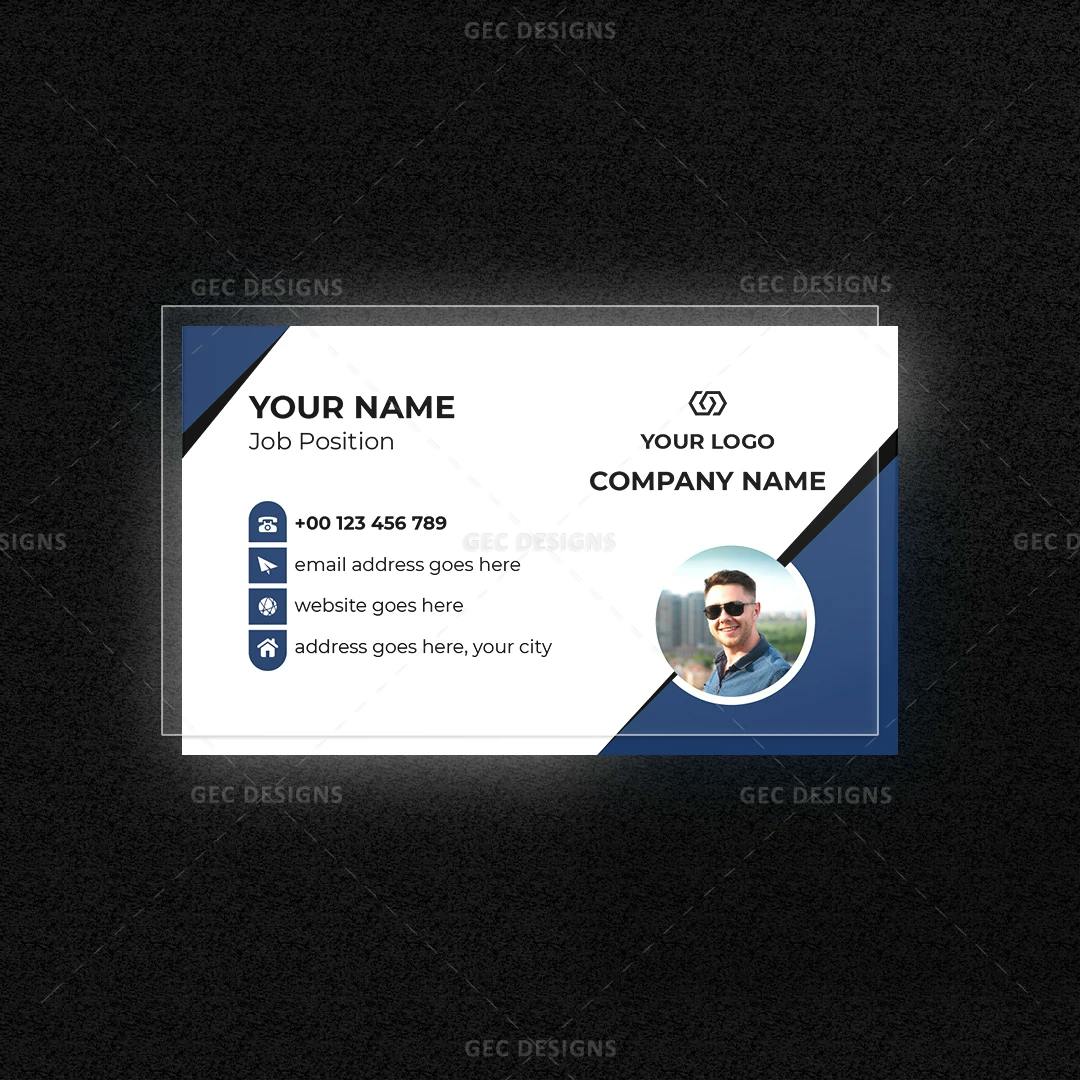 Clean and Professional Business Card Template