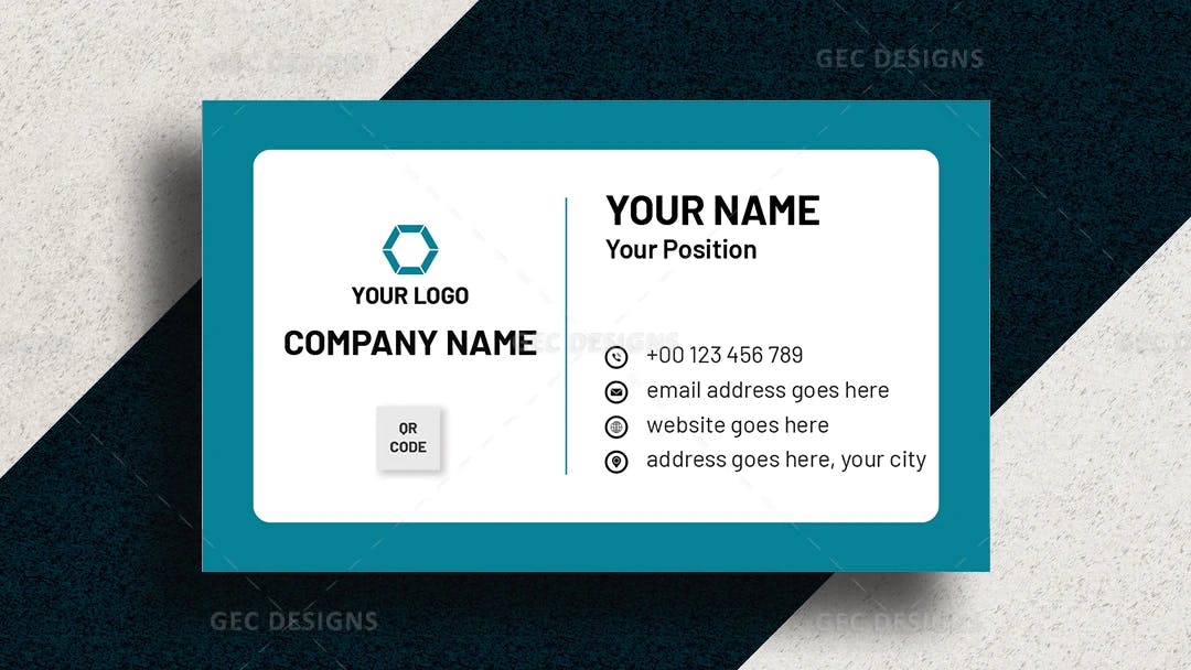 Clean and Simple Business Card Template