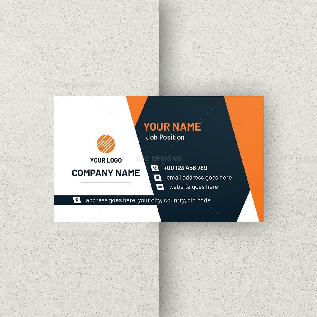 Modern Minimalist Business Card Template