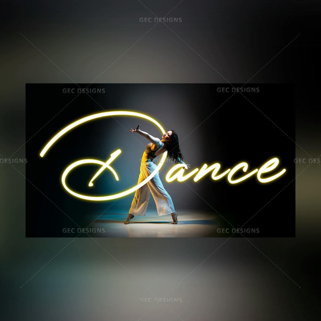Elegant cute dance studio theme with text dance HD wallpaper