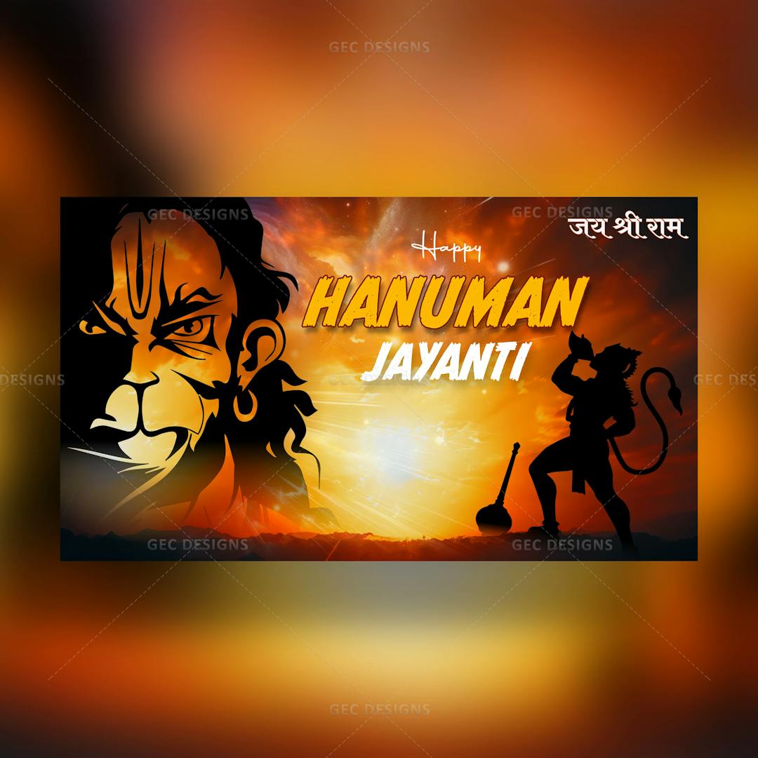 Hanuman Jayanti celebrations widescreen wallpaper image