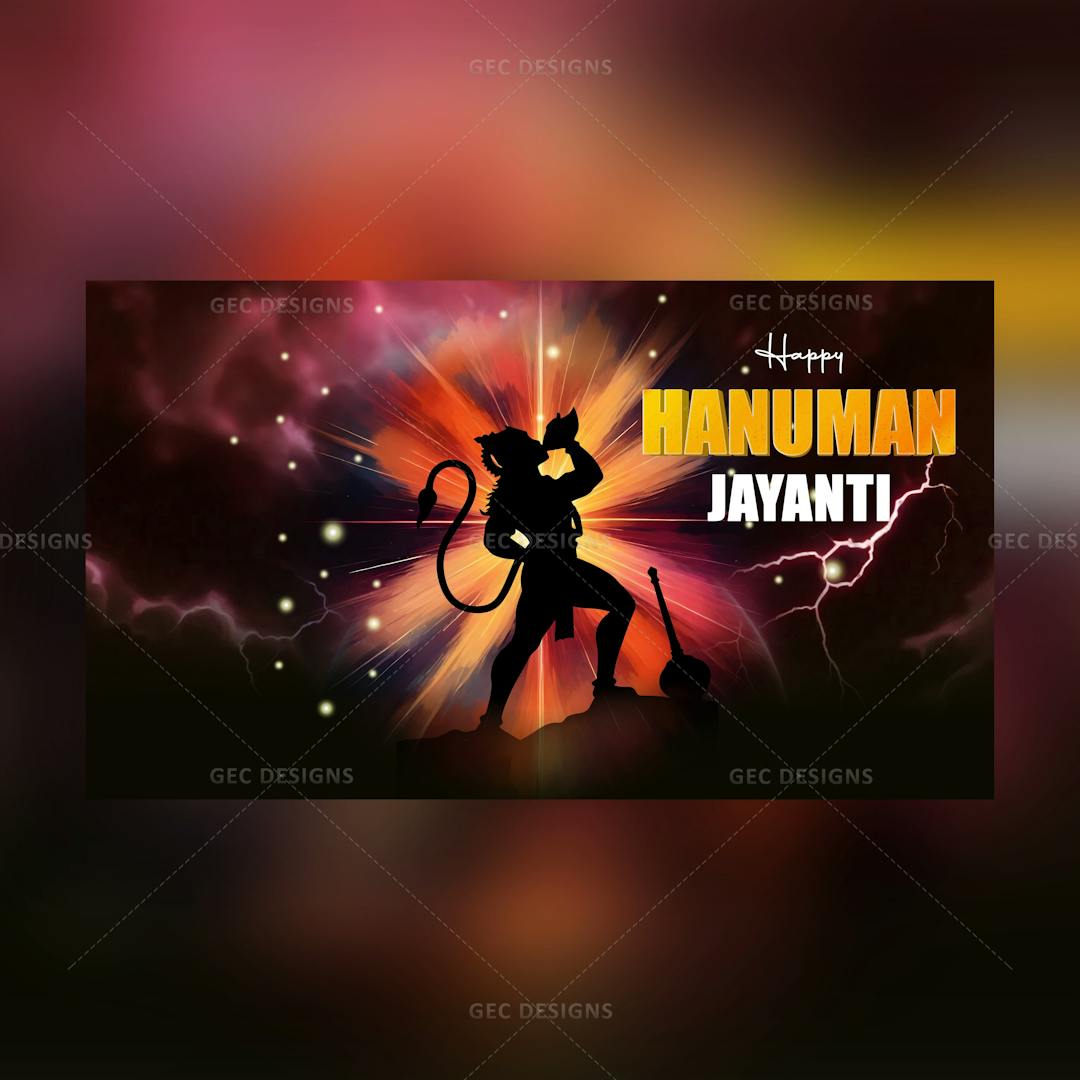 Hanuman Jayanti wishes HD Wallpaper
