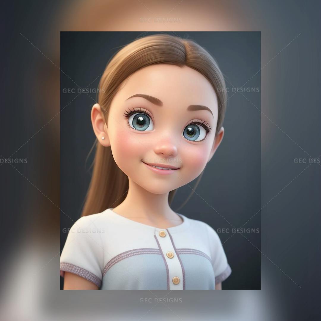 Ivy Cute looking girl with a smiling face AI Generated Girl Image