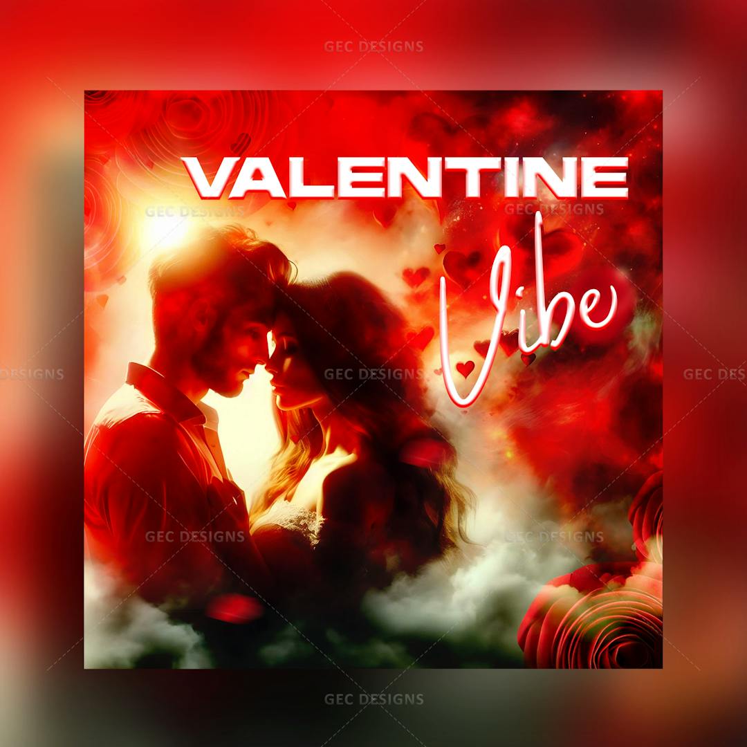 Romantic love theme Valentine vibe wallpaper image