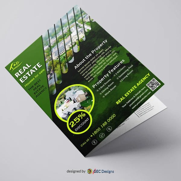 Property promotion Real estate Flyer Template