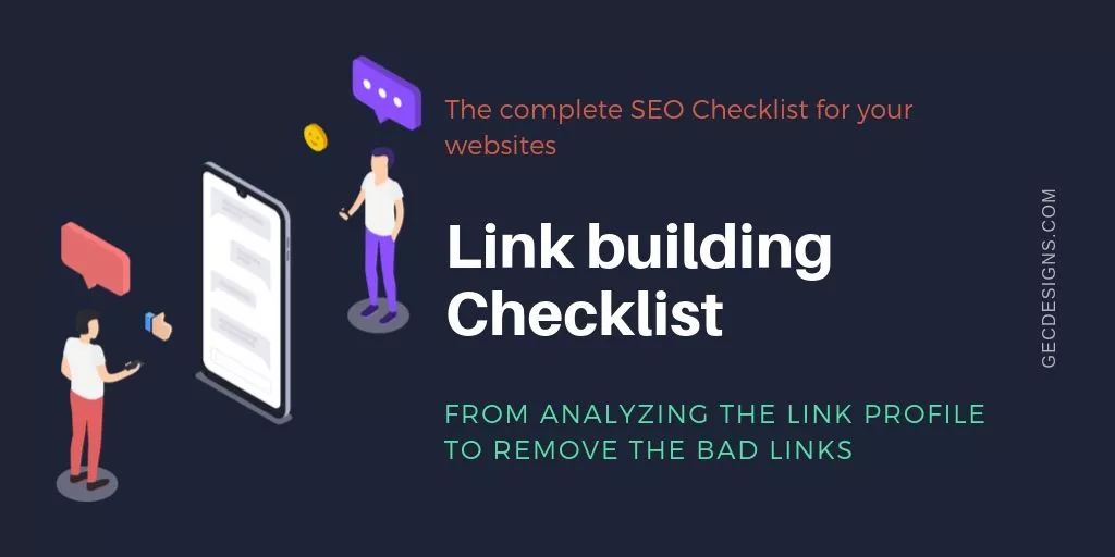Link building checklist cover image