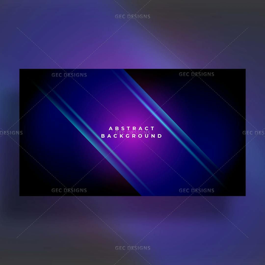Purple-Blue Fusion abstract background design