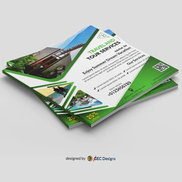 Travel & Tour Agency Flyer Template